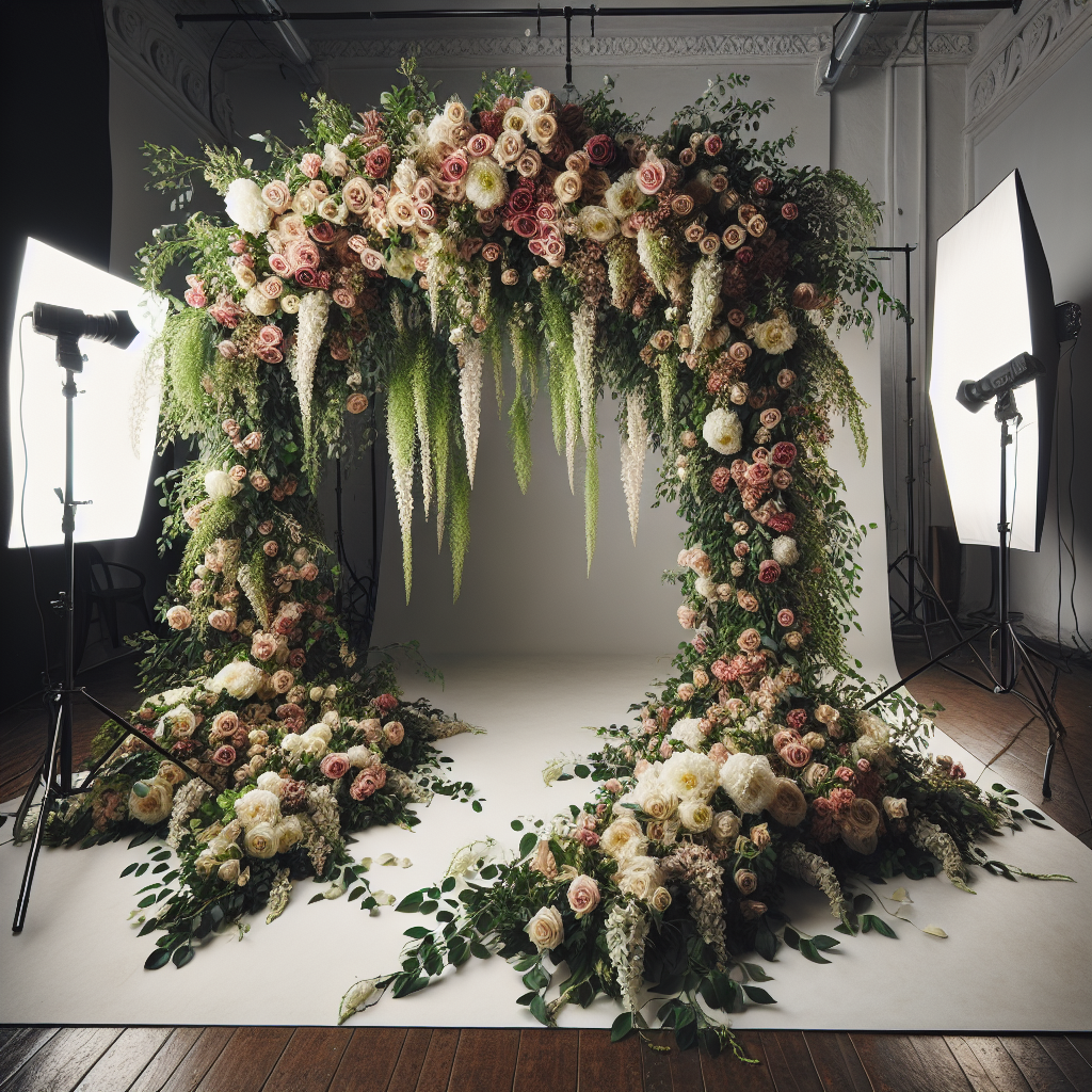 Floral set design